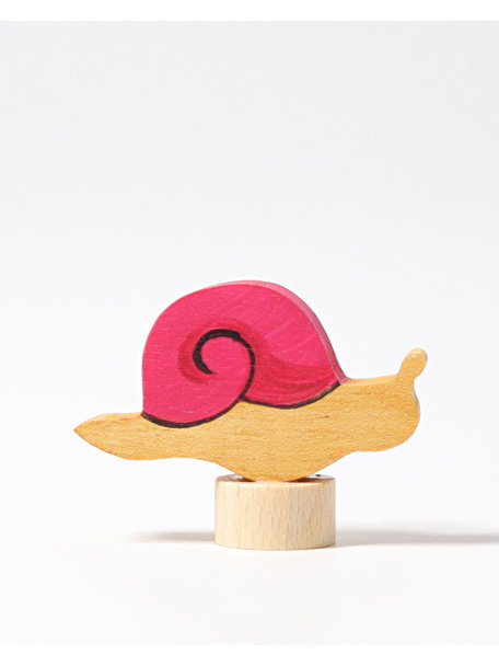 Grimm's Decorative Figure  - Pink Snail