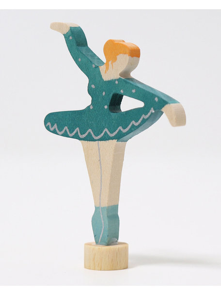 Grimm's Decorative Figure - Ballerina Blue