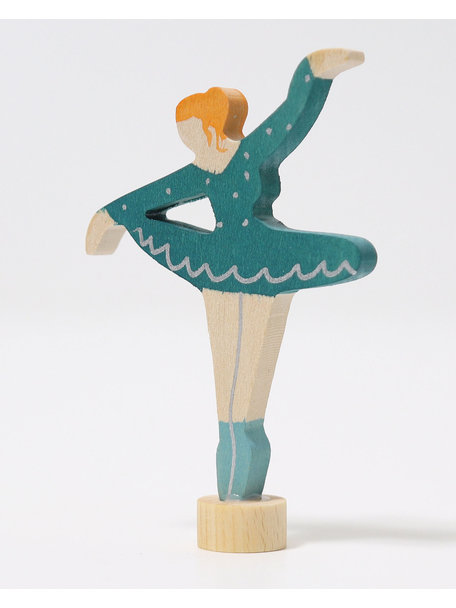 Grimm's Decorative Figure - Ballerina Blue