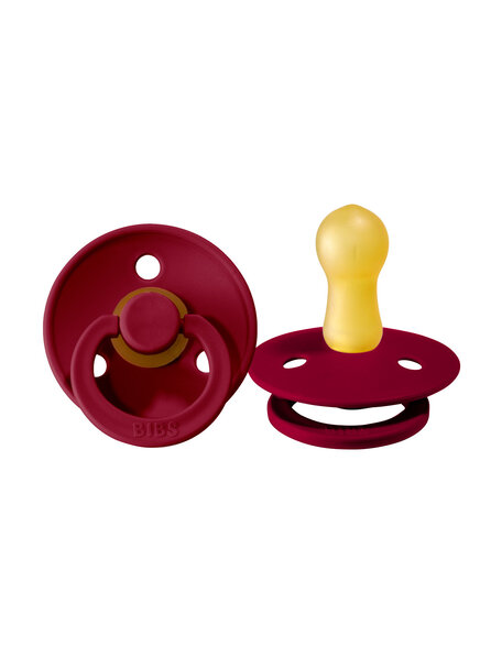 Bibs Pacifier Natural Rubber - ruby