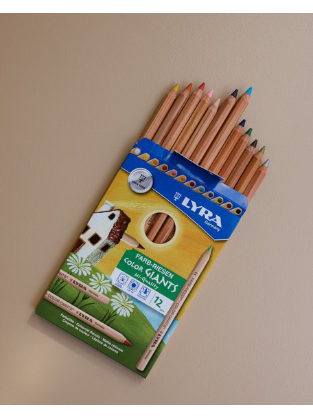 Lyra Color giants pencils - 12 pieces