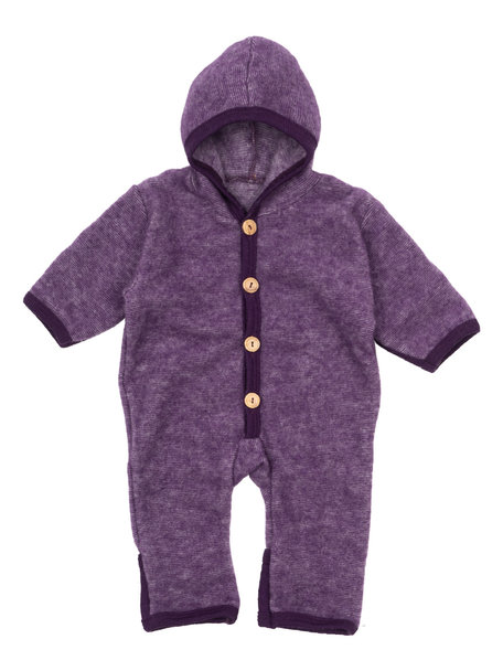 Cosilana Baby Overall Wool Fleece - Purple