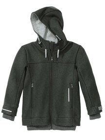 Disana Outdoor jacket boiled wool - anthracite