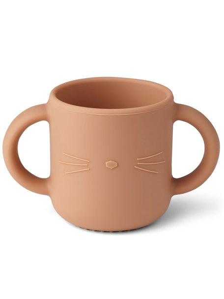 Liewood Drinking cup cat - rose multi mix - 4 pack