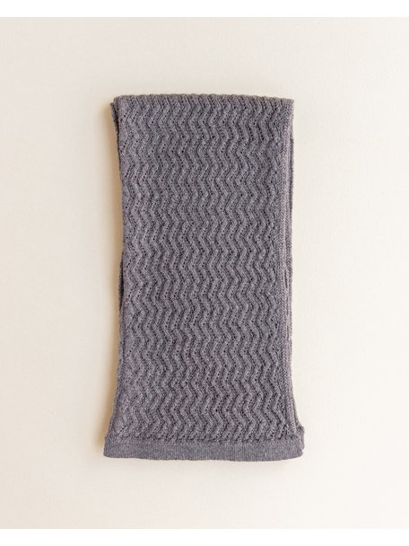 Hvid Merino wool scarf  Frederik - otter