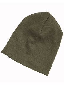 Engel Natur Beanie wool/silk - olive