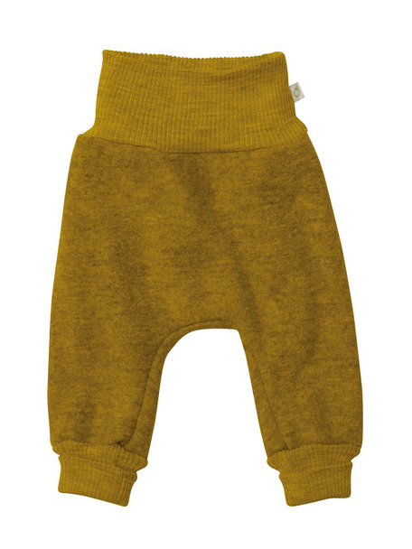 Disana Trousers boiled wool - gold