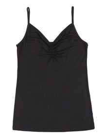 Joha Top Sara women wool/silk - Black