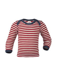 Engel Natur Longsleeve Baby Shirt Wool - Red