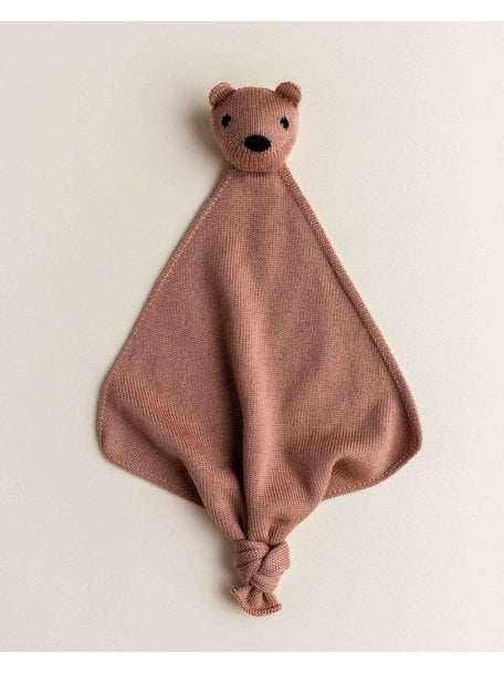 Hvid Teddy Tokki Cuddle Cloth - terracotta