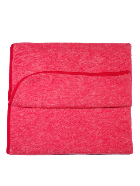 Cosilana Wool Fleece Blanket - Red