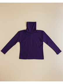 Cosilana Kids turtleneck wool / silk - purple  92