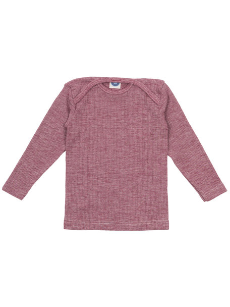 Cosilana Baby Top Wool/Silk/Cotton - Burgundy