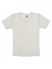 Cosilana Kids T-Shirt Wool/Silk/Cotton - Natural