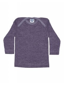 Cosilana Baby Top Wool/Silk/Cotton - Purple