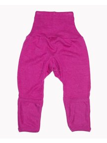 Cosilana Baby Pants With Scratch Protection Wool/Silk - Pink