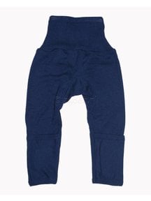 Cosilana Baby Pants With Scratch Protection Wool/Silk - Blue