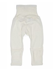 Cosilana Baby Pants With Scratch Protection Wool/Silk - Natural