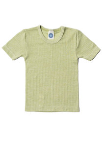 Cosilana Kids T-Shirt Wool/Silk/Cotton - Green