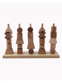 Wooden Story Natural Stacking Toy