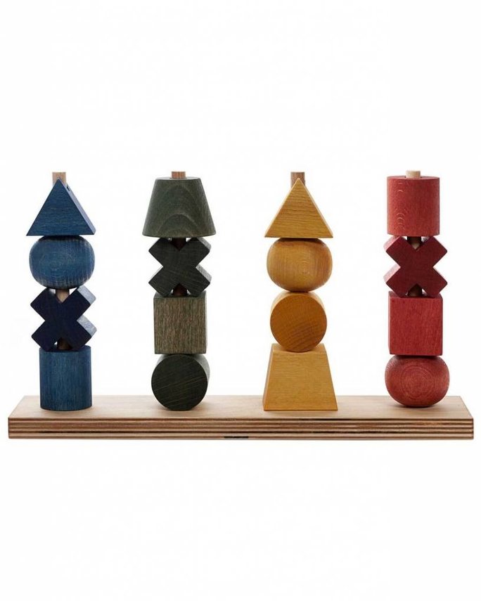 Wooden Story Rainbow Stacking Toy XL Ziloen