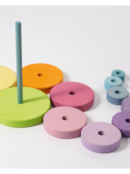 Grimm's Stacking Tower - Pastel