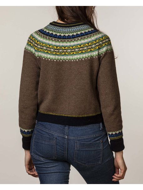 Eribé Alpine sweater short - harris brown