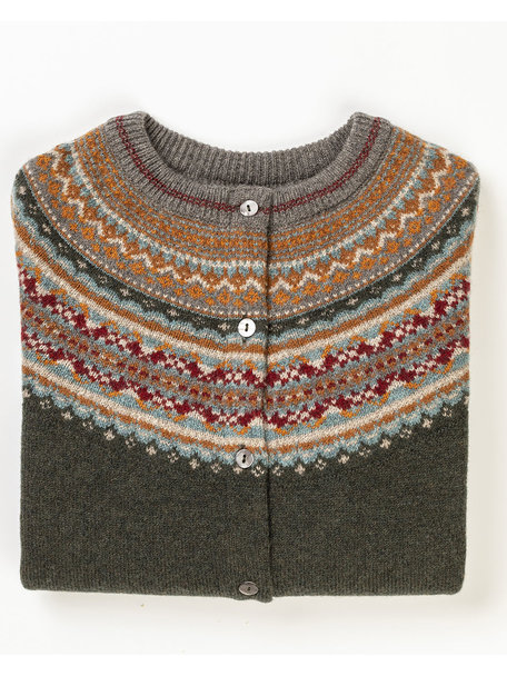 Eribé Alpine cardigan short - bracken