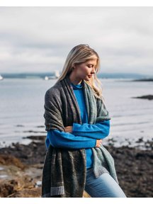 Eribé Treeline wide wrap - selkie