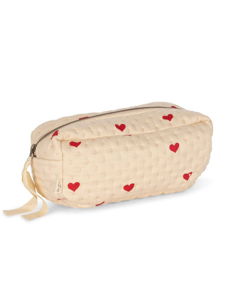 Konges Sløjd Quilted toiletry bag small - amour