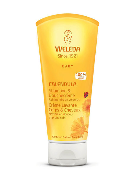 Weleda Calendula baby shampoo and body wash 200 ml