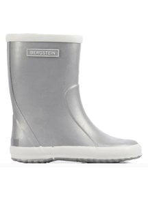 Bergstein Rainboots Natural Rubber - Silver