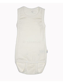 Popolini iobio Sleeveless Body Wool/Silk - Natural