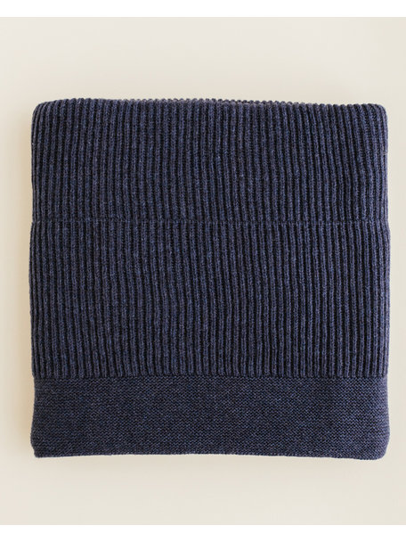 Hvid Crib blanket Gaston - blueberry