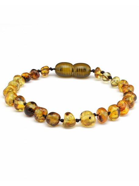 Amber Amber Kids Bracelet 16,5 cm - Olive