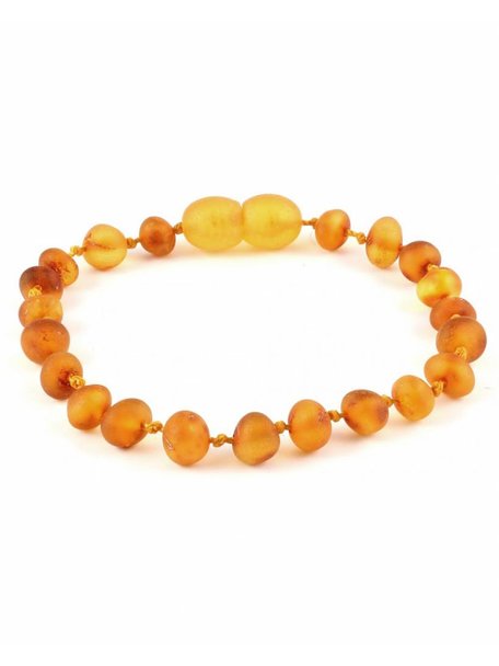 Amber Amber Baby Bracelet 14 cm - Honey Raw