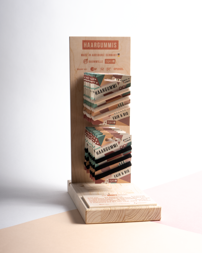 Degree Clothing Vegan Hair Ties 3 pieces black Ziloen