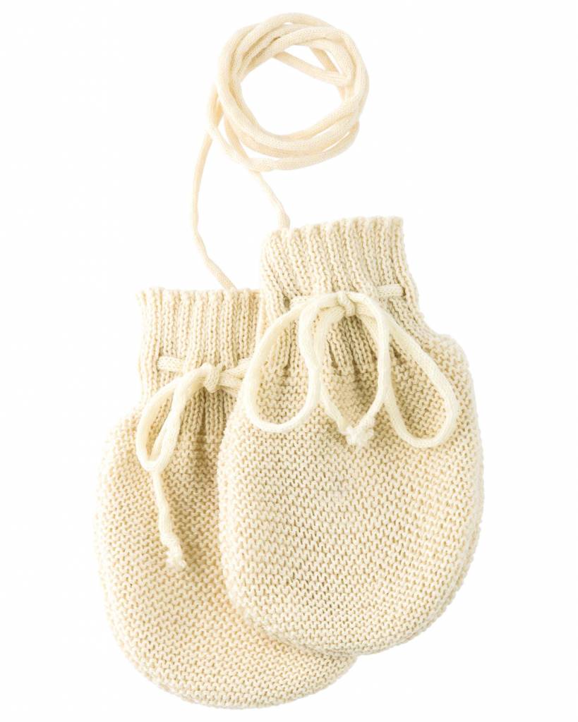 Disana baby mittens organic merino wool natural Ziloen Ziloen