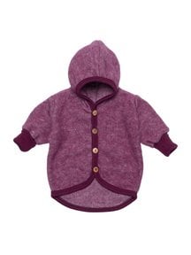 Cosilana Baby Jacket  Wool Fleece  - Burgundy