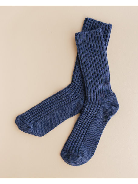 Joha Wool socks - blue