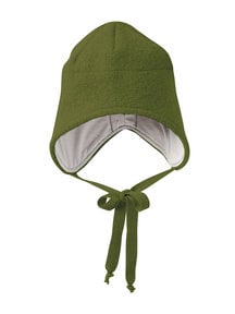 Disana Boiled wool hat - olive