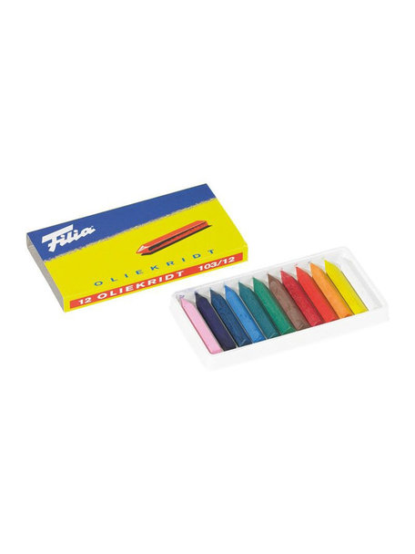 Filia Oil crayons - 12 colours