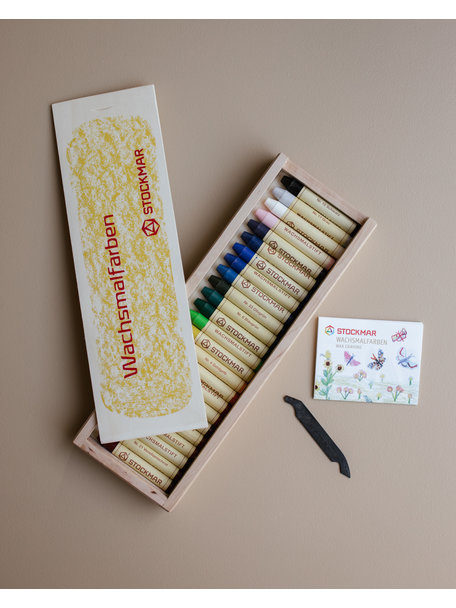 Stockmar Beeswax crayons 24 pieces