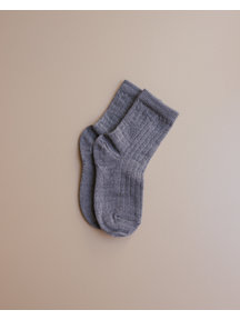 MP Denmark Wool Rib Socks - Grey