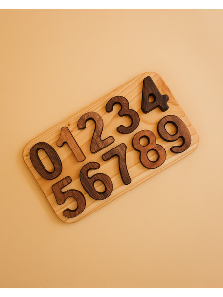 Spelenderwijs leren Walnut number puzzle