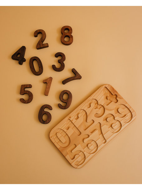 Spelenderwijs leren Walnut number puzzle