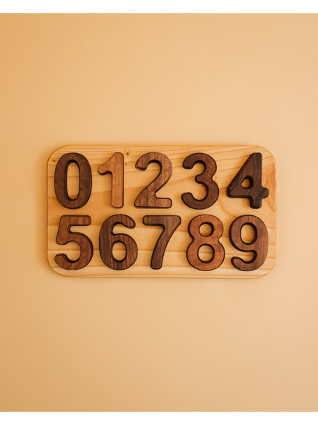 Spelenderwijs leren Walnut number puzzle