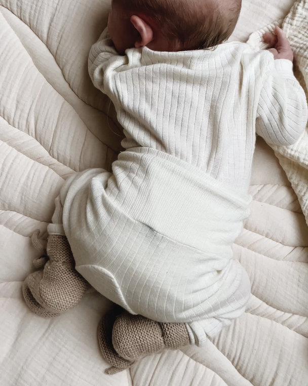 Combinaison Bébé Cosilana En Wollfleece (laine Et Coton Bio) - Polaire épaisse, Chaud Et Doux - Taille Bébé