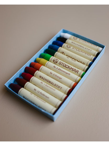 Stockmar Beeswax crayons 12 pieces