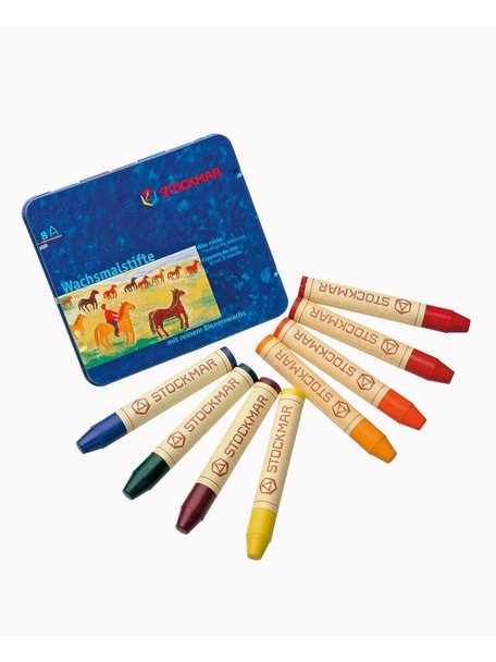 Stockmar Beeswax crayons 8 pieces